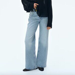 Wide High Jeans - New